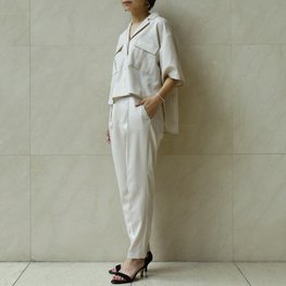82-4805 FLAXASA tencel twill 中心压裤<产品No.988>