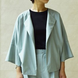 82-7135 ANASTASIA toro 2way flare jacket <Product No.993>