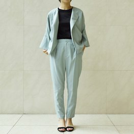 82-7135 ANASTASIA toro 2way Center Press Pants <Product No.994>