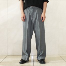 82-4510 TUMUGITO shark tweed men's wide pants <Product No.1096>